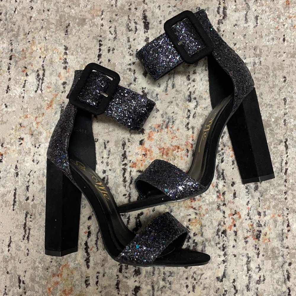 Glitter Heels